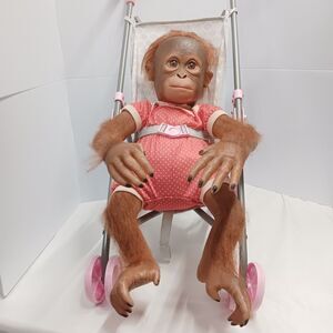 The Ashton-Drake Galleries Monkey Doll by Ina Volprich: Annabelle's Hugs 22"